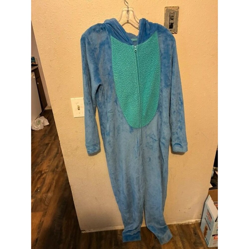 Disney Lilo & Stitch One Piece Halloween Costume Pajama's Size L Adult